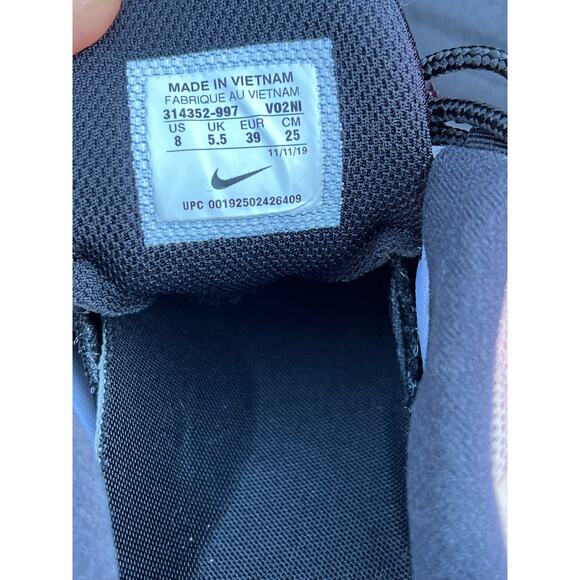 Nike Air Max 95 Pink Beige Black Women’s Size 8 (314352-997) Running Shoes - Picture 3 of 9